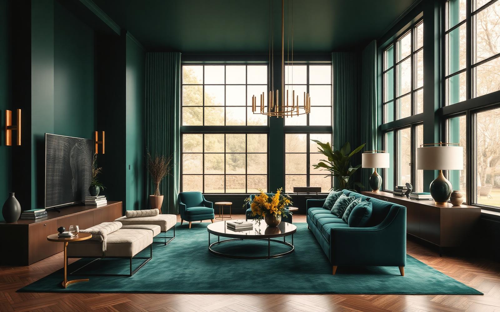 Signature Lounge — Emerald calm